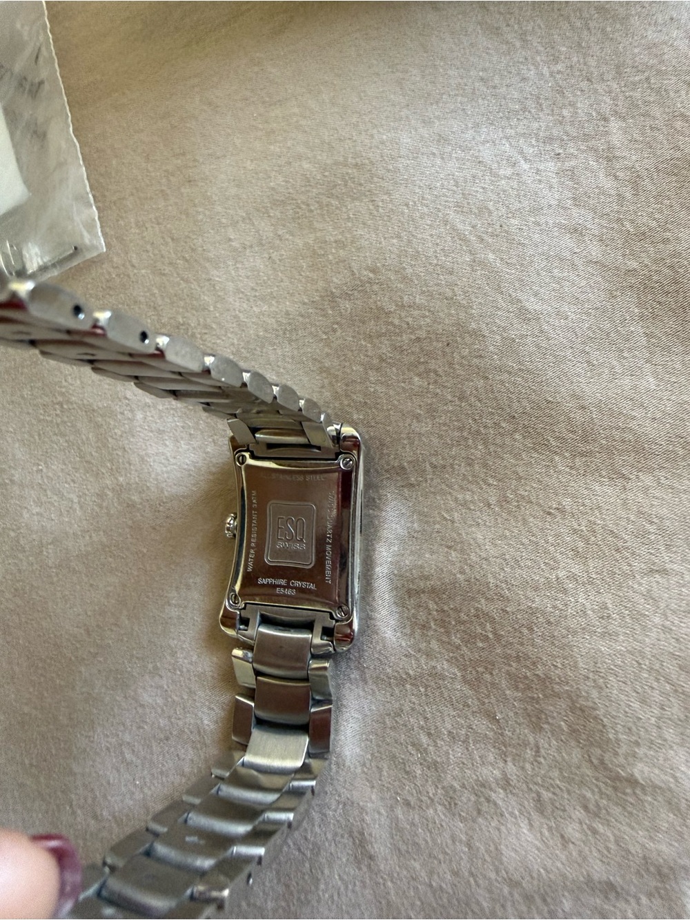 ESQ Movado Stainless Steel Bracelet Watch - Silver - Picture 9 of 9